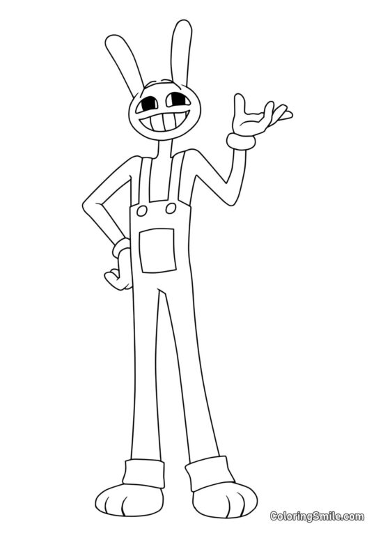 Jacks v plné výšce Jacks v plné výšce - Omalovánka