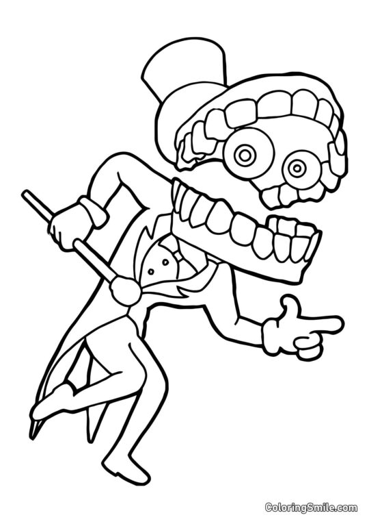 Začátečník Keynova manéž Začátečník Keynova manéž - Omalovánka