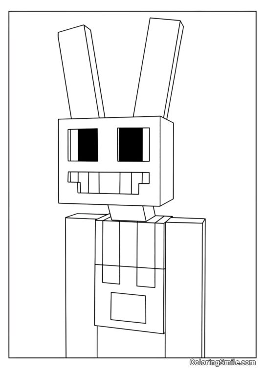 Jacks v stylu Maynkraft Jacks v stylu Maynkraft - Omalovánka