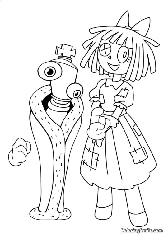 Korál a Ragata Korál a Ragata - Omalovánka