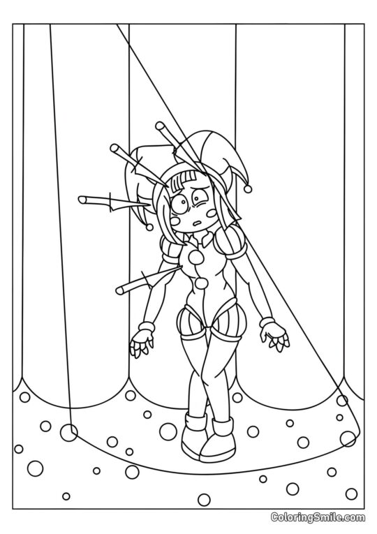 Pomni na scéně Pomni na scéně - Omalovánka