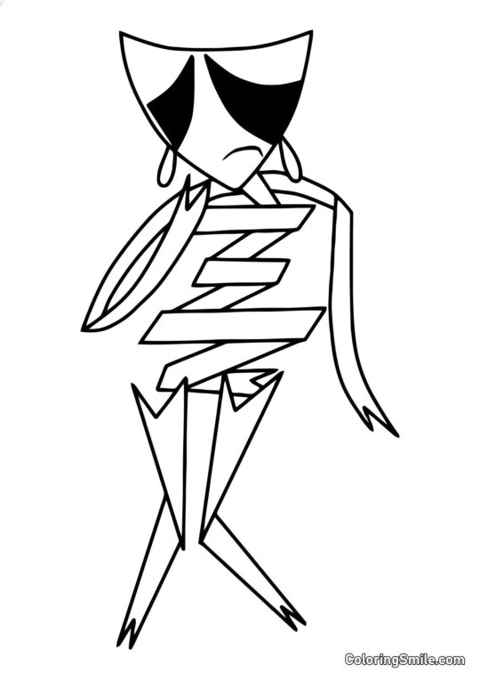 Robkaya Gangl Robkaya Gangl - Omalovánka