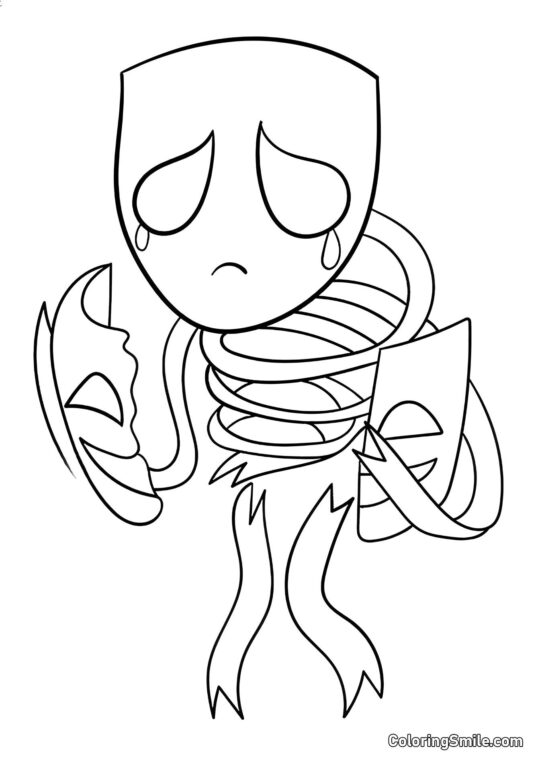 Neschastnaya Gangl Neschastnaya Gangl - Omalovánka