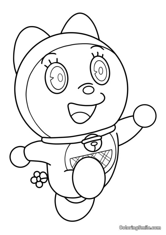 Dorami - Omalovánka