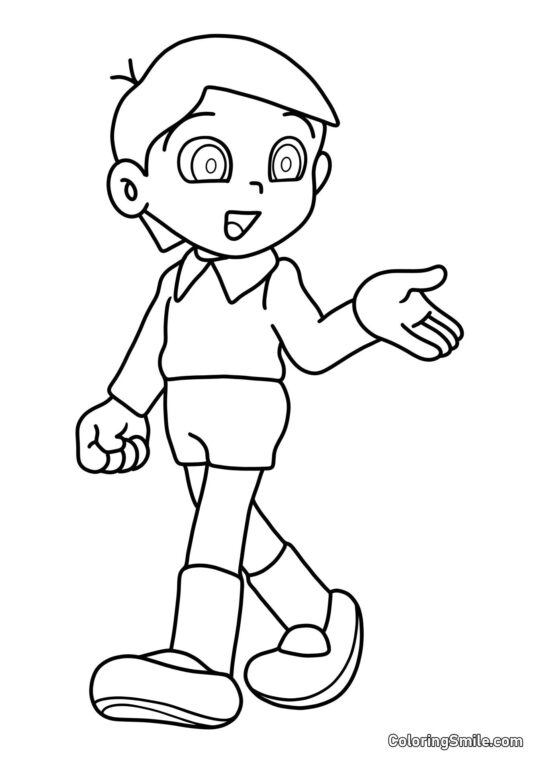 Hidetoshi Dekisugi - Omalovánka