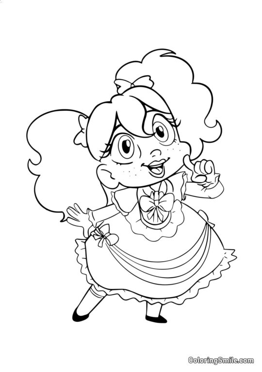 Panenka Poppy Playtime Panenka Poppy Playtime - Omalovánka