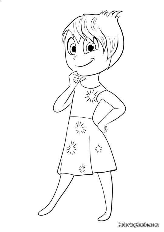 Energická Radost ze Zataženo 2 Energická Radost ze Zataženo 2 - Omalovánka