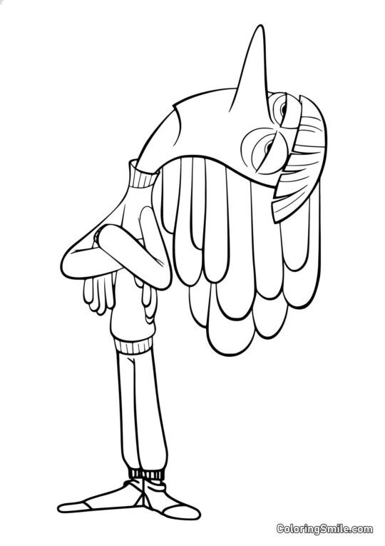 Smutek v plném růstu Smutek v plném růstu - Omalovánka