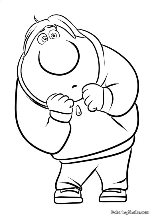 Emoce Hanba v plném růstu Emoce Hanba v plném růstu - Omalovánka