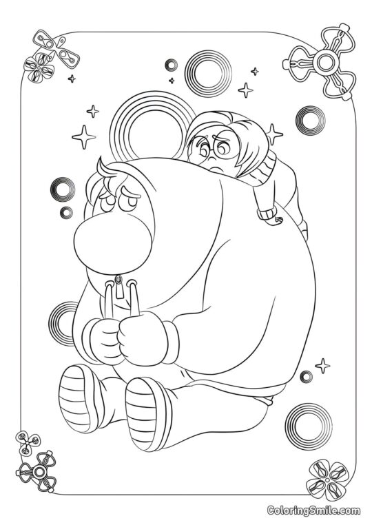 Hanba a Smutek ze Zataženo 2 Hanba a Smutek ze Zataženo 2 - Omalovánka