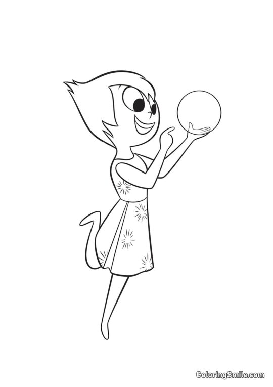 Radost a koule Radost a koule - Omalovánka