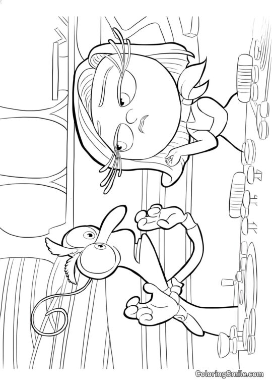 Znechucení a Strach Znechucení a Strach - Omalovánka