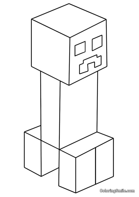 Creeper Creeper - Omalovánka