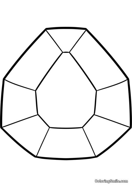 Diamant Diamant - Omalovánka