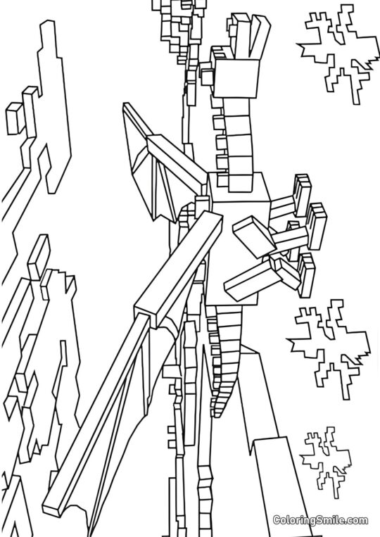 Ender drak Ender drak - Omalovánka