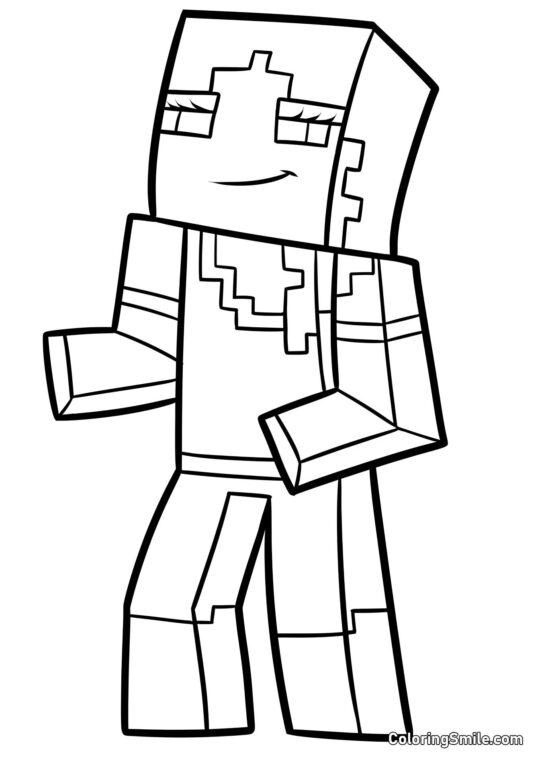 Alex tančící Alex tančící - Omalovánka