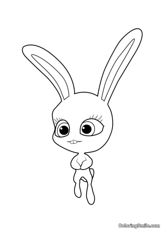 Fluff — evoluční kwami - Omalovánka