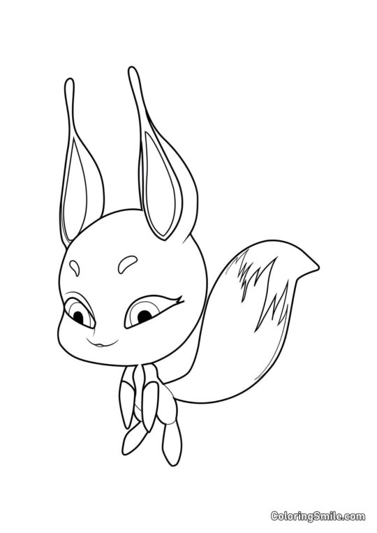 Trixx — iluzorní kwami - Omalovánka