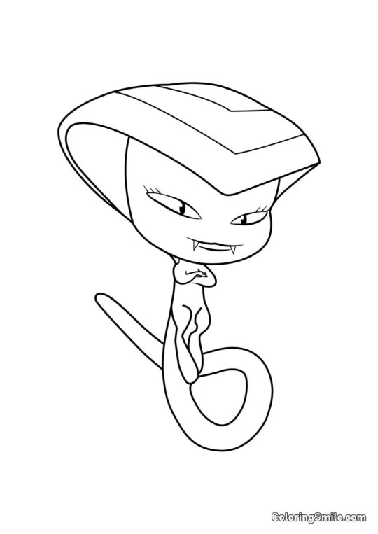 Sass — intuitivní kwami - Omalovánka