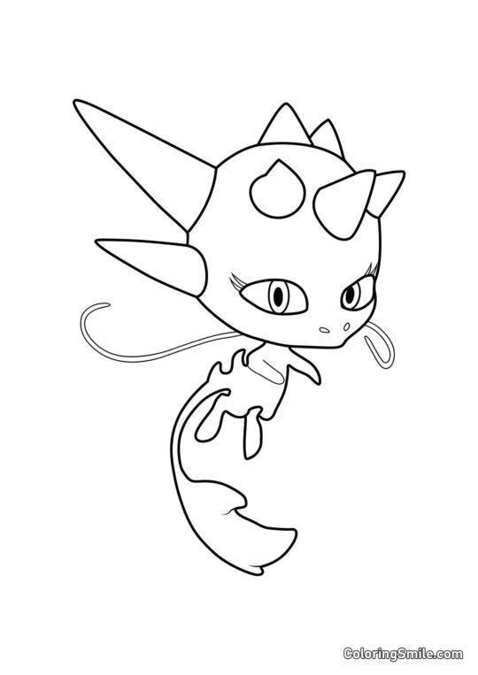 Longg — dokonalost kwami - Omalovánka