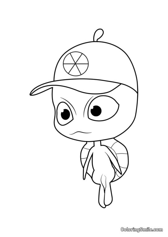 Wayzz — ochranný kwami - Omalovánka