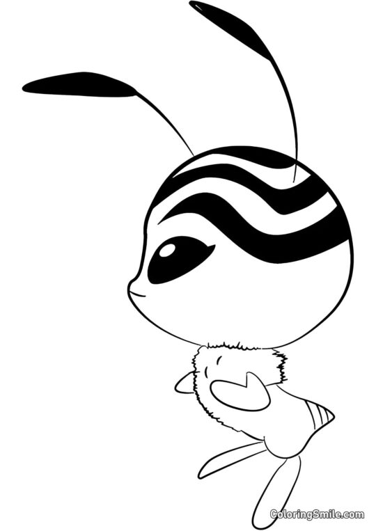 Pollen kwami - Omalovánka