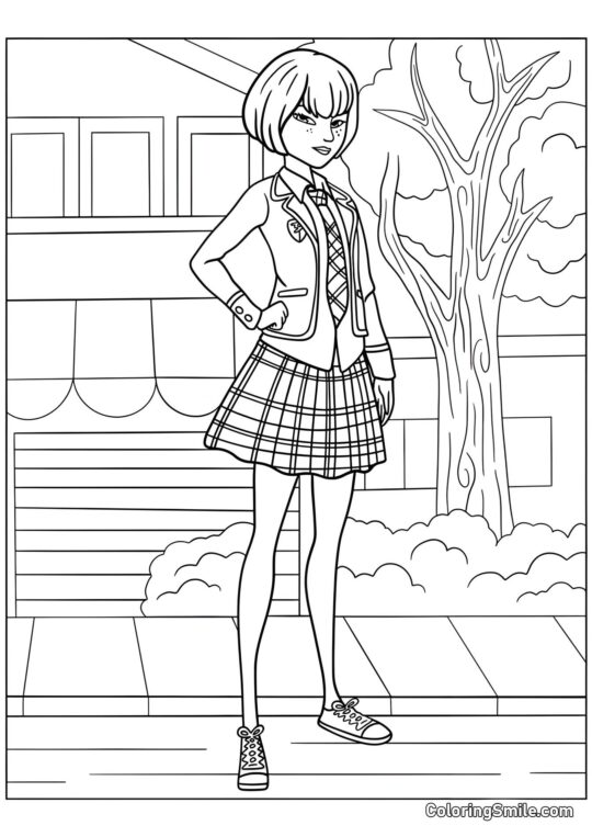 Kagami Tsurugi - Omalovánka