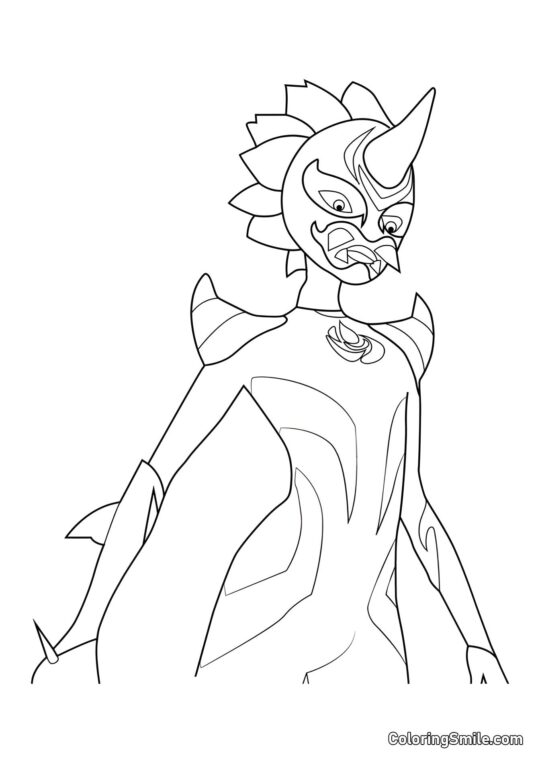 Kagami jako Oni-Chan - Omalovánka