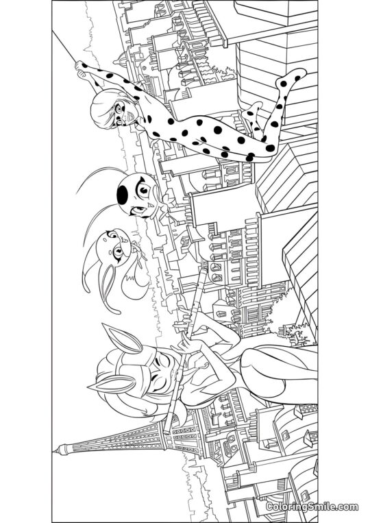 Brouček a Rena Rouge - Omalovánka