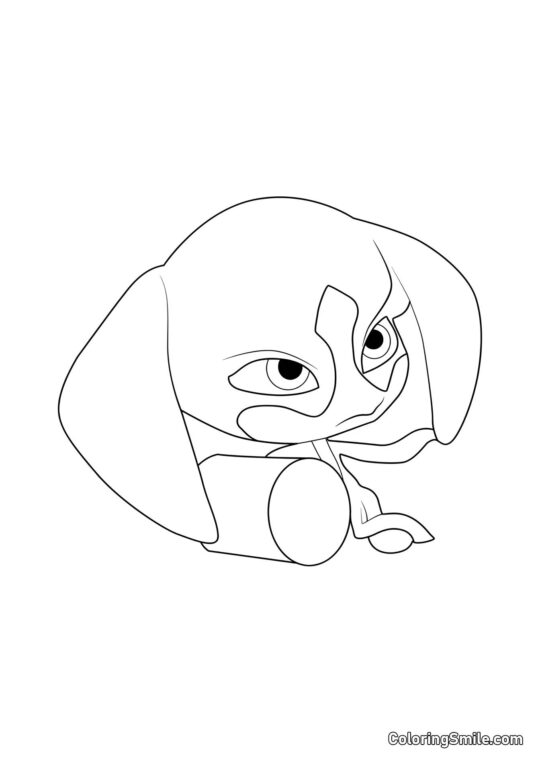 Barkk — adorace kwami - Omalovánka