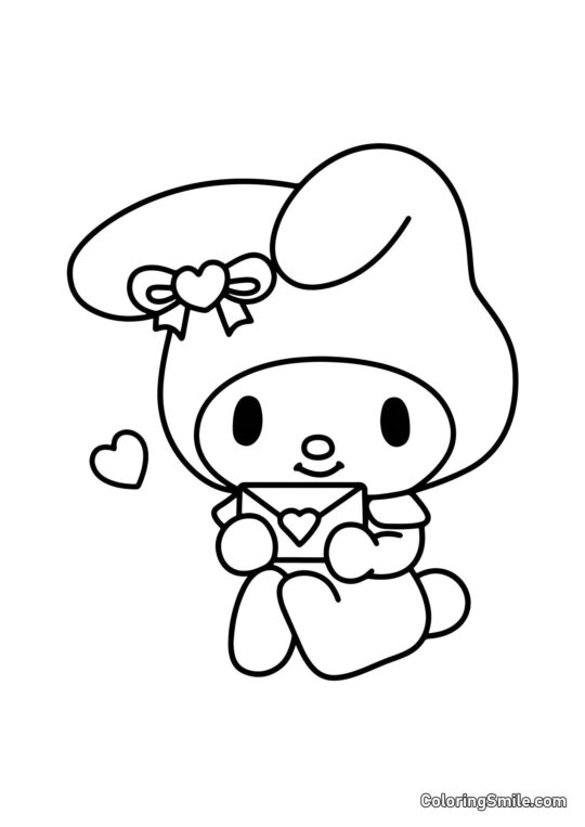 Moje Melodie s obálkou - Omalovánka