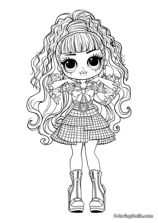 LOL OMG Prisma - Omalovánka