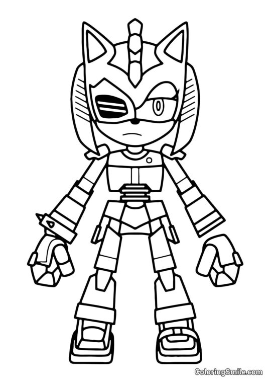 Rezavá Růže - Omalovánka