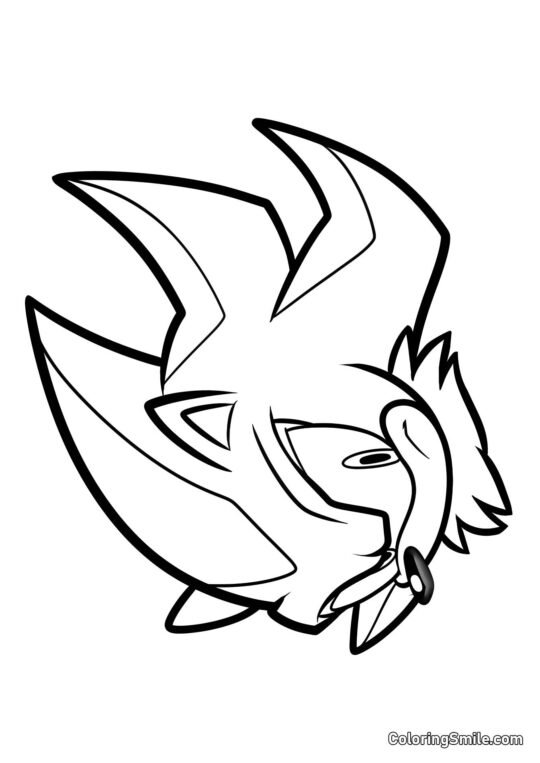 Ježek Stín - Omalovánka