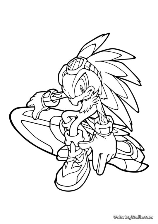 Hawk Jet - Omalovánka