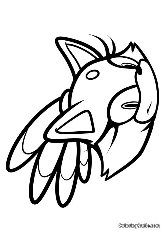 Blaze kočka - Omalovánka