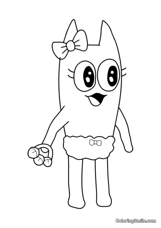 Bebe Banbalina - Omalovánka