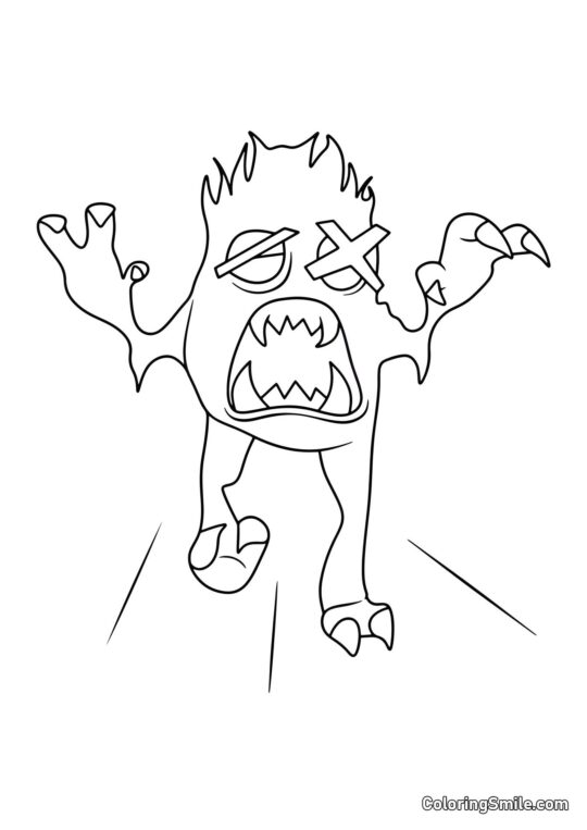 Slepý lovec Tim - Omalovánka