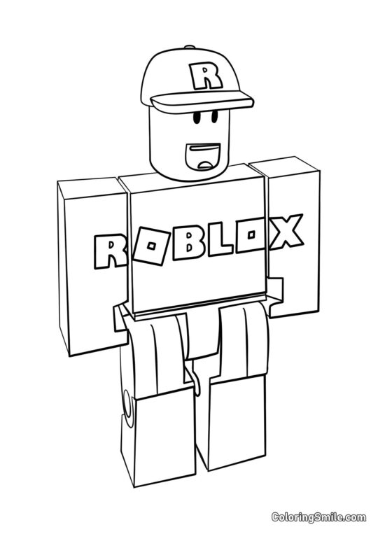 Roblox Host Roblox Host - Omalovánka