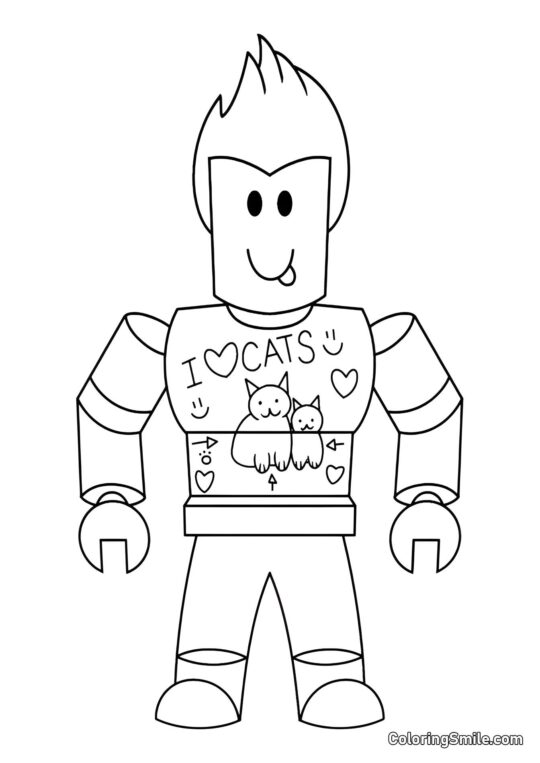 Roblox Denis Daily Roblox Denis Daily - Omalovánka