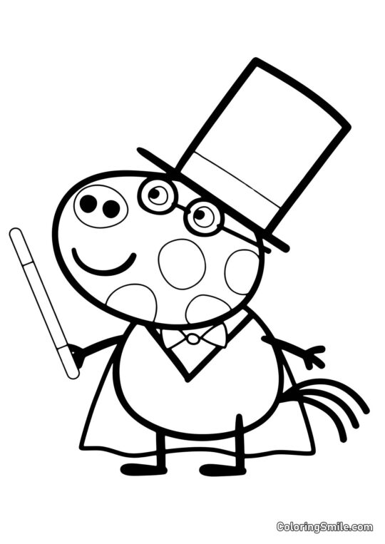 Pedro a jeho Kouzlo - Omalovánka