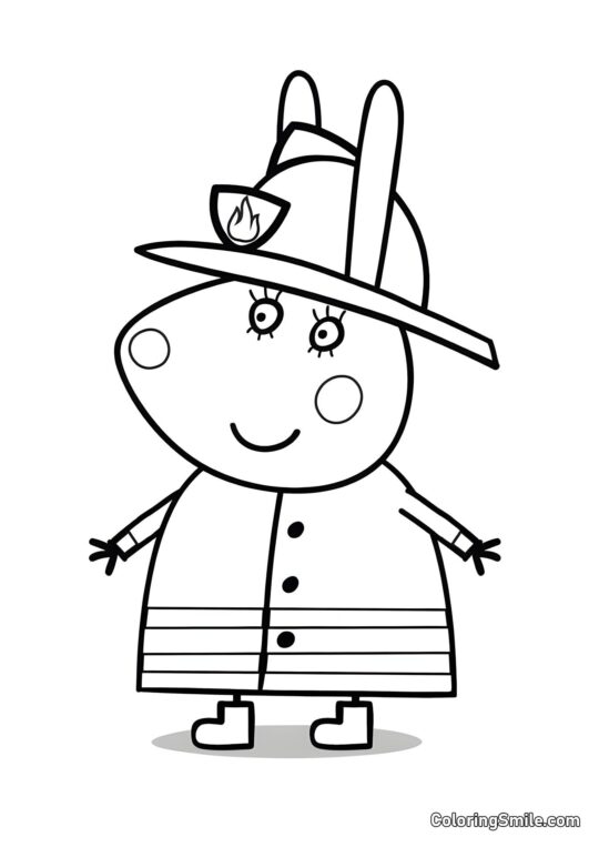 Máma Králík - Omalovánka