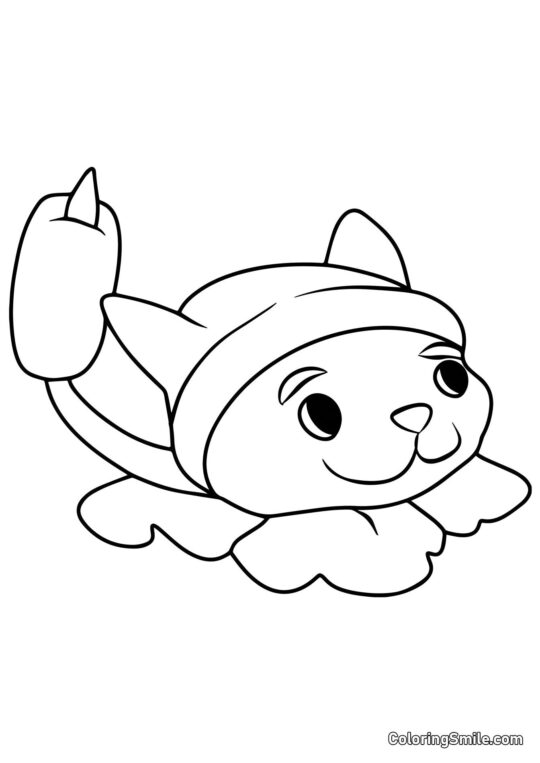 Rákos z Plants vs. Zombies - Omalovánka