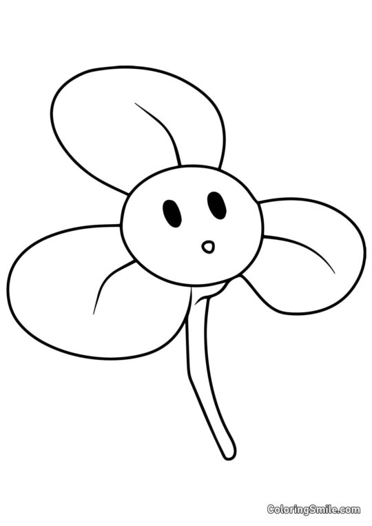 Foukač z Plants vs. Zombies - Omalovánka