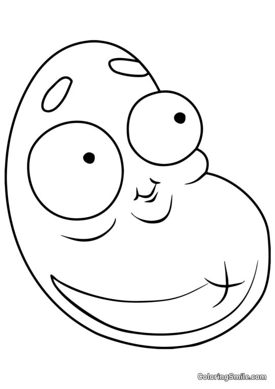 Kávová zrnka z Plants vs. Zombies - Omalovánka