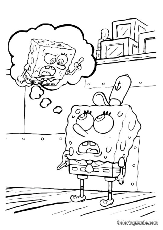 Kvík v záchvatu vzteku - Omalovánka