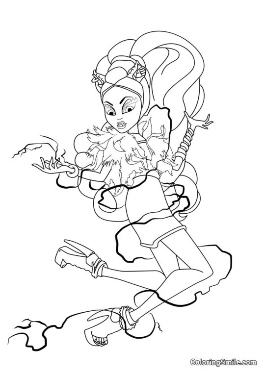 Clawvenus - Omalovánka