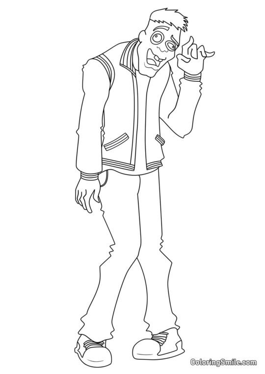 Mo ‚Slow-Mo‘ Deadovitch - Omalovánka