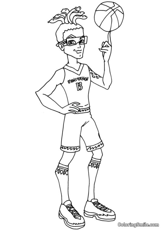 Deuce Gorgon – Syn Medusy Gorgon - Omalovánka