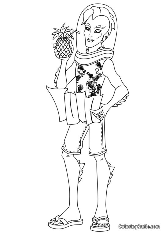 Gillington ‚Gil‘ Webber - Omalovánka